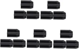 VICASKY 5sets Brow Pencil Sharpener Makeup Tool Makeup Pencil Sharpener Eyebrow Liner Special Design for Longevity 3pcs*5