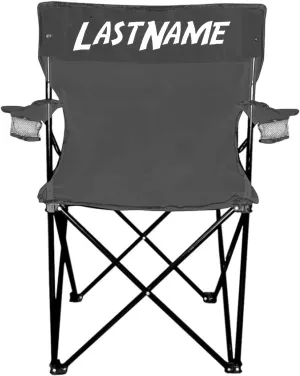 VictoryStore Custom Last Name Folding Camping Chair - Outdoor Chair with Carry Bag - Perfect for Camping, Tailgating, and More (5)