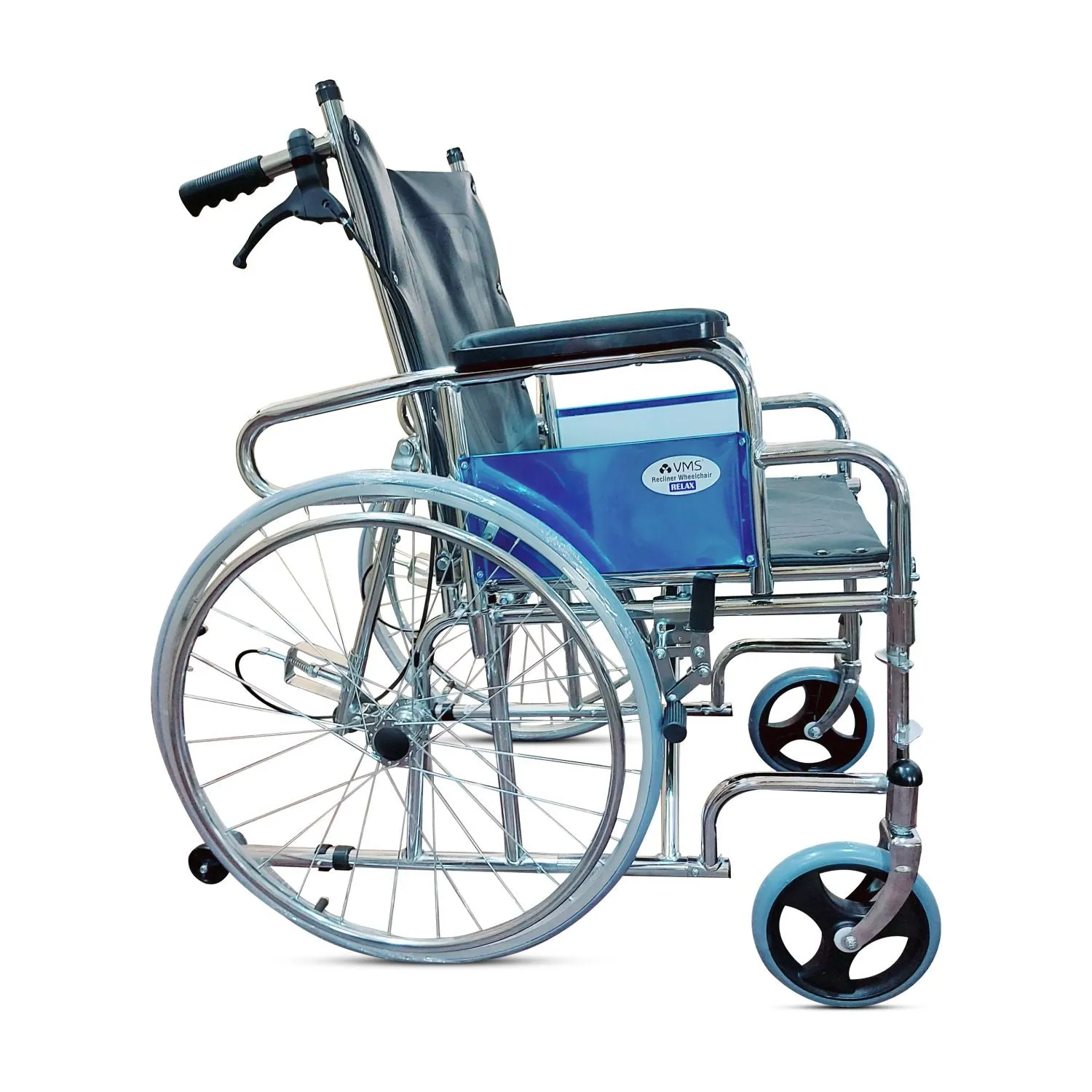 VMS Careline Foldable Recliner Wheelchair RELAX