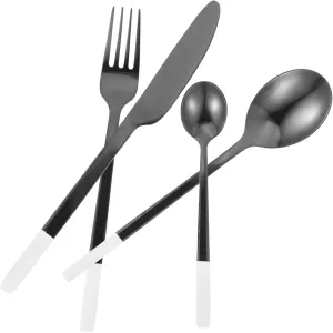 Wakauto 1Set Camping Cutlery with Box Lightweight for Western Dining for Travel Picnics and Outdoor Activities Ergonomic Design Easy to Clean