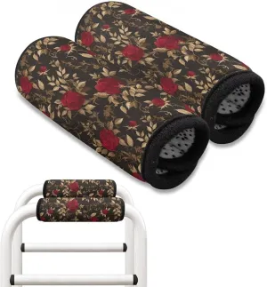Walker Grips Soft Padded Hand Covers, Non-Slip Comfortable Cushion Padding for Folding Walker Handle