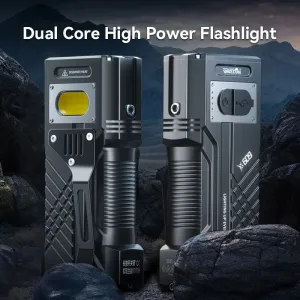 WARSUN 4000Lm Most Powerful LED Flashlight Rechargeable Torch Light Flashlight Tactical Lantern Long Shot Hand Lamp For Camping