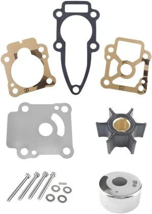Water Pump Impeller Repair Kit for 803750A03 Mercury Outboard 8 9.9 HP Nissan and Tohatsu 3B2873222M 3B2-87322-2