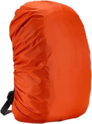 Waterproof Backpack Rain Cover 35L/45L/60L/70L/80L Outdoor Camping Hiking Mountaineering Backpack Bag Waterproof Rain Cap Cover for Hiking，Camping(60L Orange)