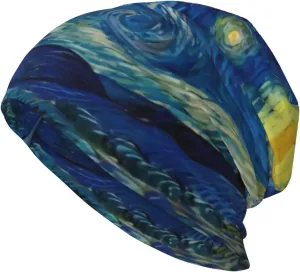 Westie Dogs Beach Summer Tropical Slouchy Beanie for Men & Women Hip-Hop Baggy Skull Cap Fashion Thin Dwarf Knit Hat