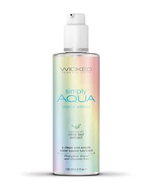 Wicked Simply Aqua Lubricant - Rainbow Edition