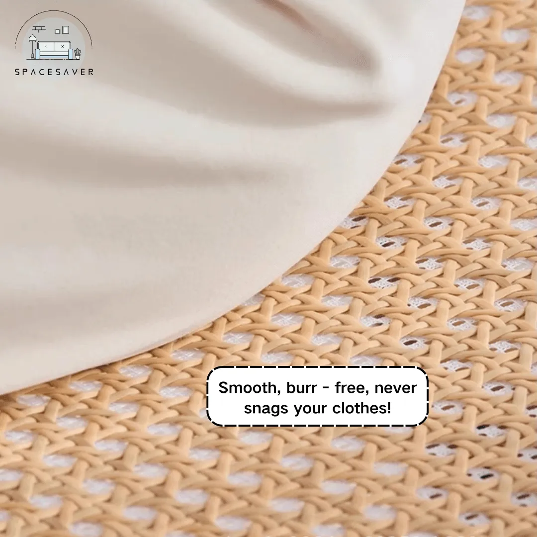 Wicker folding chair, a casual reclining chair