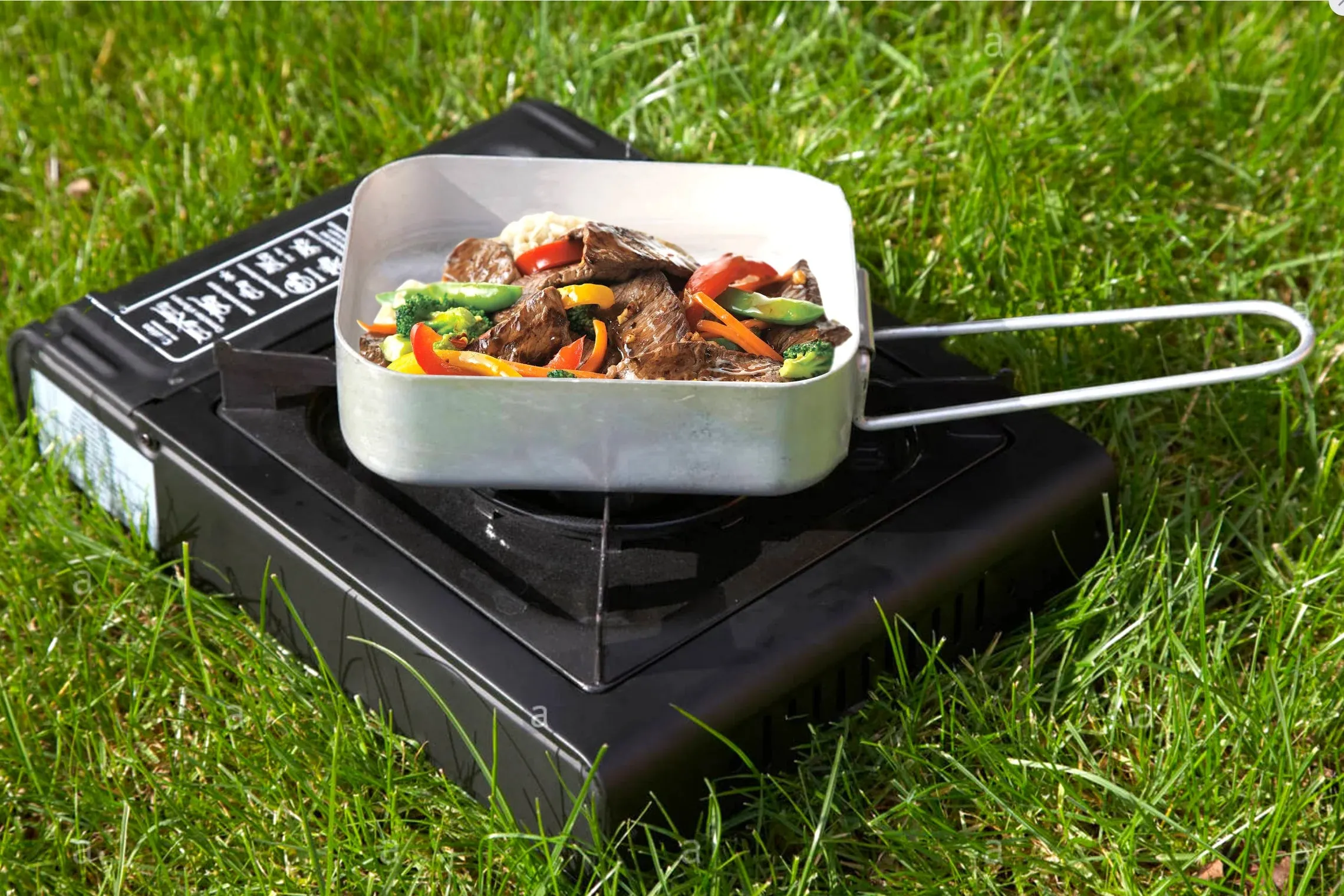 Wildtrak Aluminium Mess Kit (2 Pieces)
