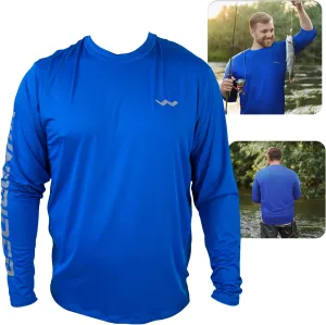 WindRider Fishing Shirts for Men – UPF 50  Long Sleeve UV Protection Lightweight, Breathable Rash Guard for Outdoor Use