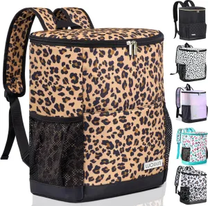 Wolka Cooler Backpack 30 Cans,Portable Backpack Coolers Insulated Leak Proof,Waterproof Soft Sided Cooler Bag for Travel,Beach,Camping,Picnic,Lunch Backpack for Women