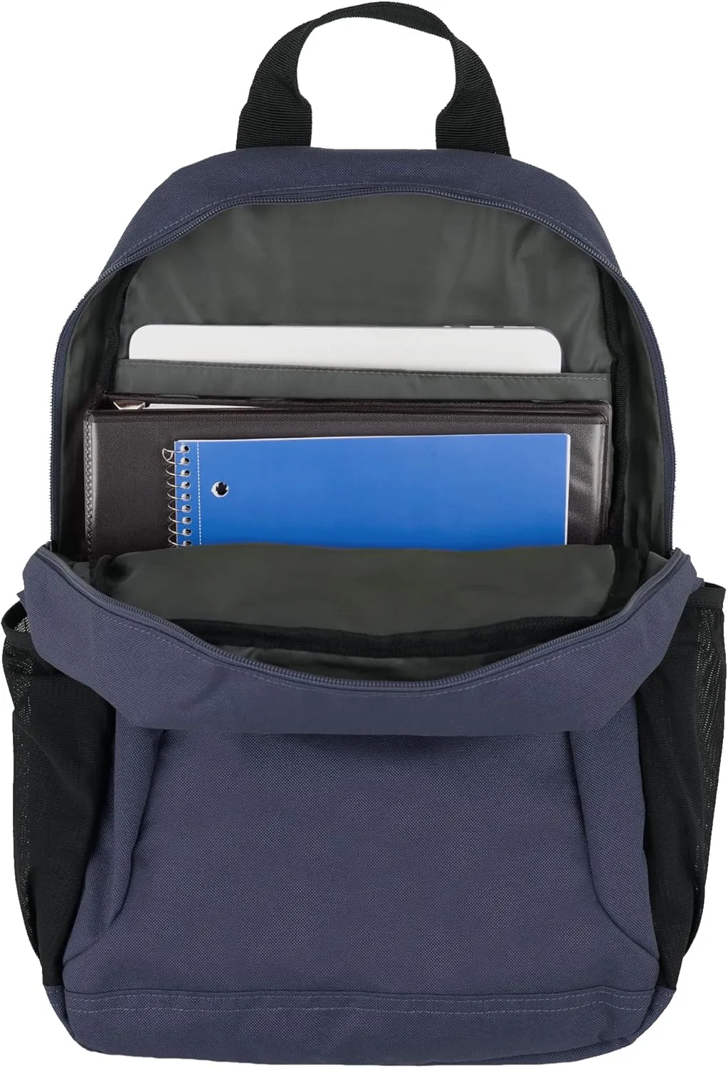 WOLVERINE Lightweight, Water Resistant Rugged Backpack for Travel or Work, Laptop-Navy, 23L