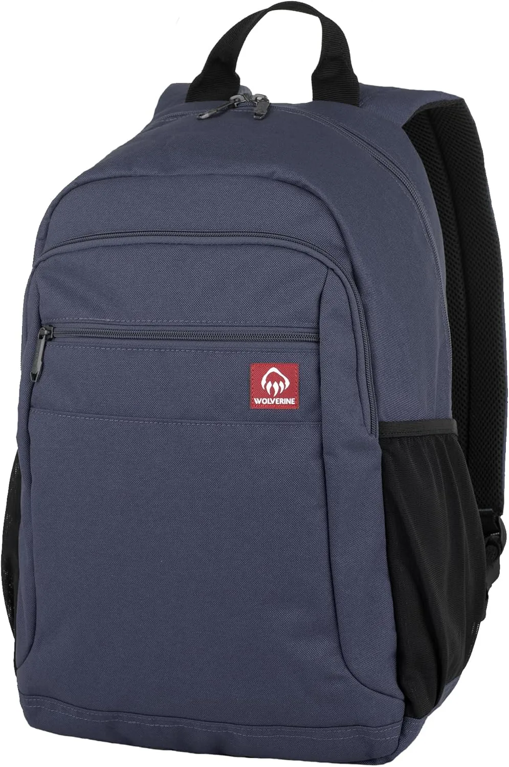 WOLVERINE Lightweight, Water Resistant Rugged Backpack for Travel or Work, Laptop-Navy, 23L