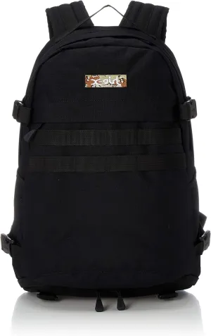 X-Girl 105205053001 Mills Logo Adventure Backpack, MILLS LOGO ADVENTURE BACKPACK Camo