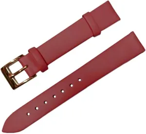 XLCZMYL Plain Weave Leather Watch strap 12 14 16 18 20 22 mm leather Watch band with Gold Pin buckle,11,18mm