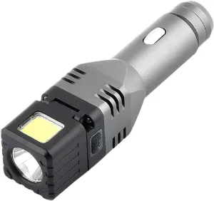 XPG LED Flashlight Mini Car Chargeable Lantern Torch Light Built-in Lithium Battery Car Cigarette Socket Light Tool