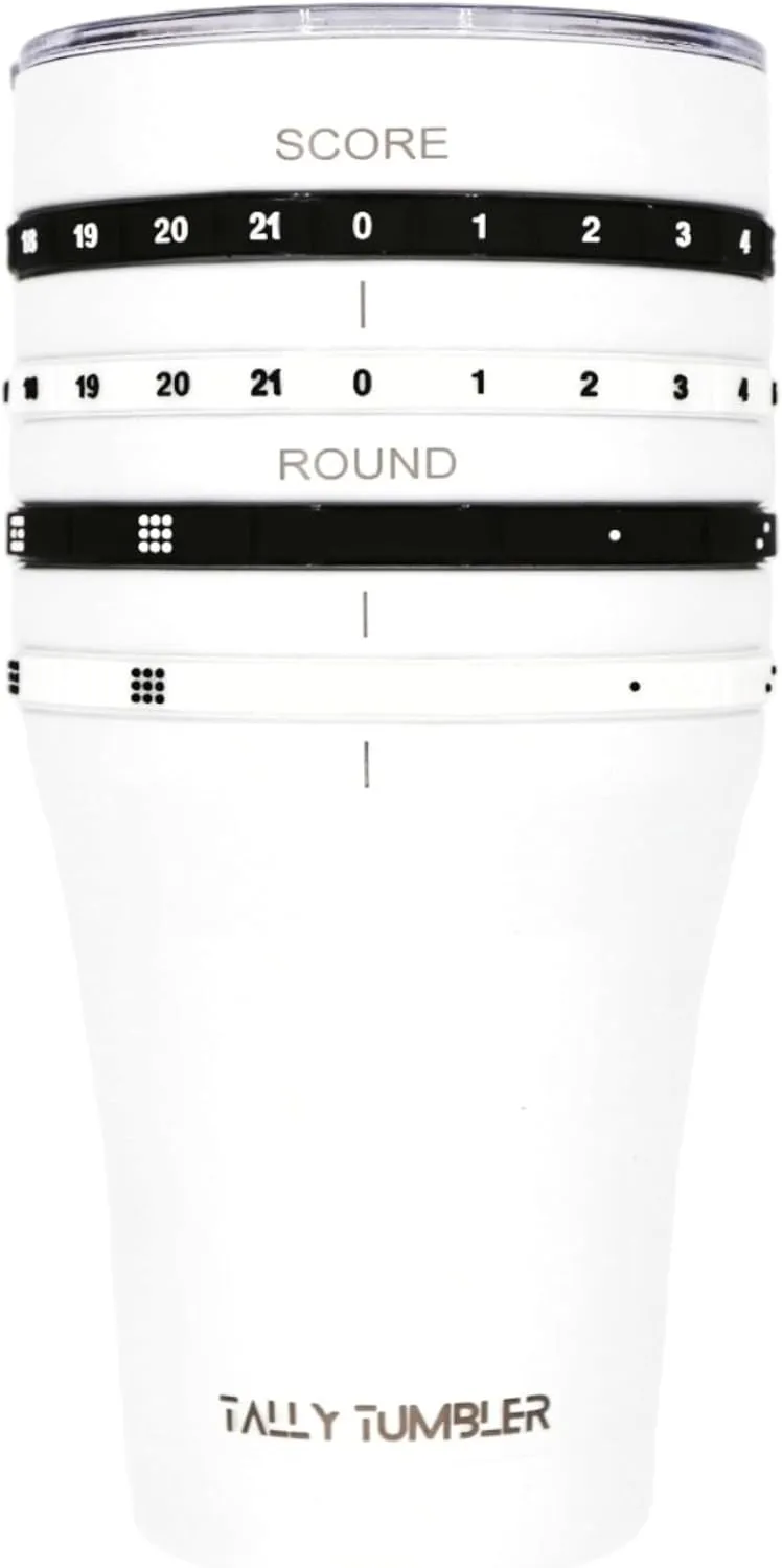 Yard Game 30oz stainless steel scorekeeping tumbler