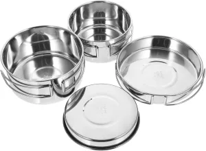 Yardwe Camping Cookware Set Pot and Pan 304 Stainless Steel Outdoor Cooking Utensils Kit for Travel Hiking