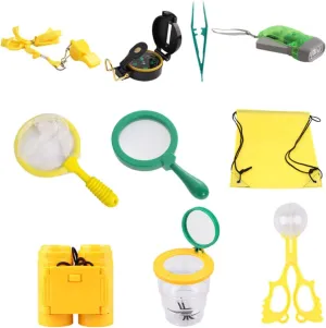 YARNOW 10Pcs Wilderness Observation Kit for Lightweight Outdoor Exploring Tools for Nature Activities for Hiking Camping and Educational Adventures