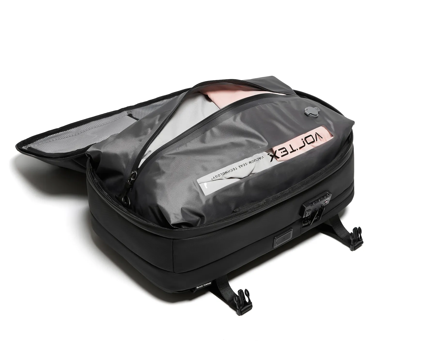 Zephyr - 60L Vortex Vacuum-Seal Air Compression Travel Backpack