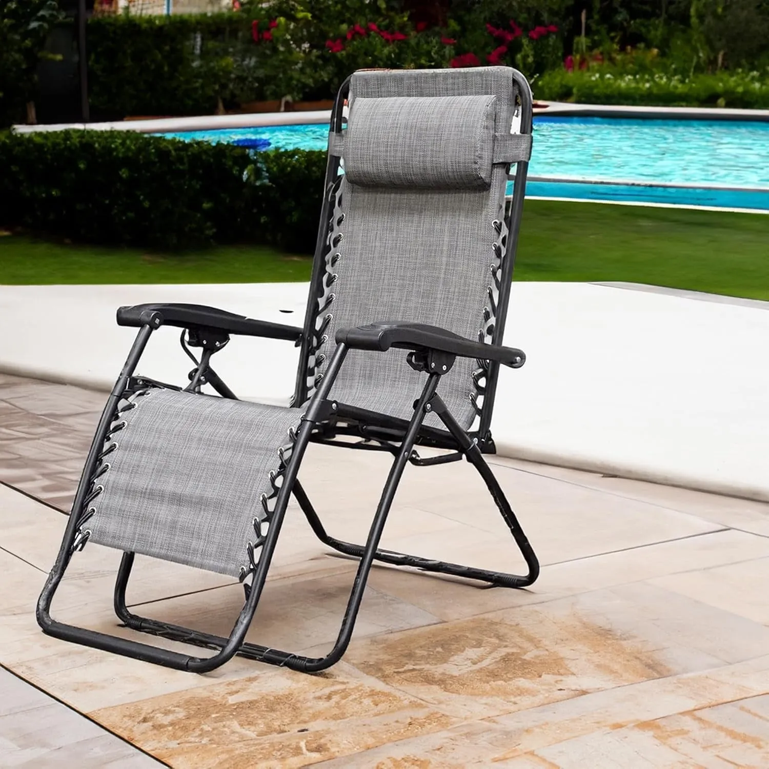 Zero Gravity Outdoor Portable Folding Lounge Chair for Adults